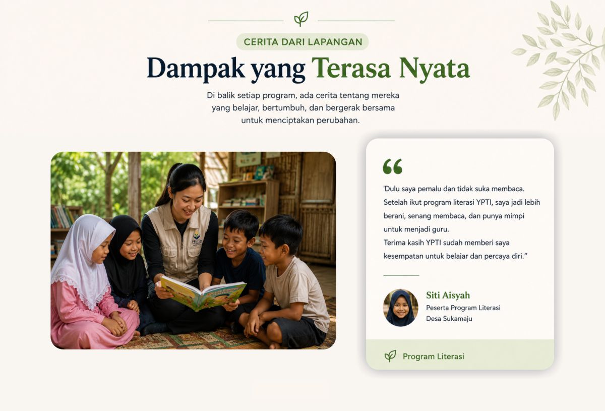 pelita literasi indonesia yayasan 300